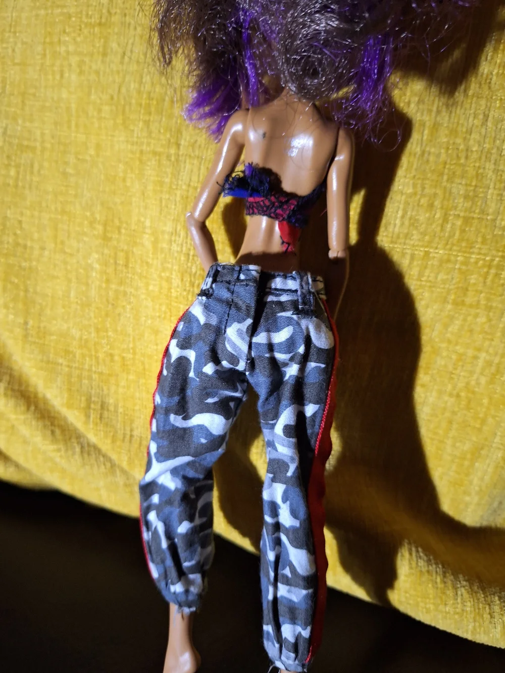 Monster High Clawdeen Wolf Fashion Doll with Camouflage Pants.